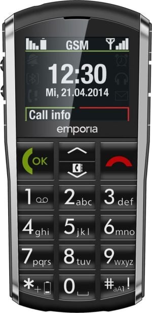 Telefon komórkowy Emporia Pure V25 Czarny 1