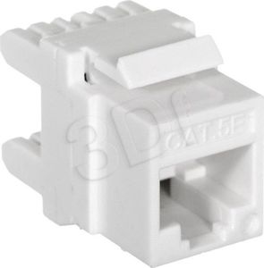 Alantec Gniazdo keystone RJ45 UTP kat.5E nieekranowane (MKN-U5-1) 4