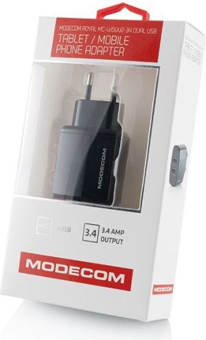 Ładowarka Modecom Royal MC-W5VU2-34 DUAL USB (ZTS-MC-W5VU2-34) 2