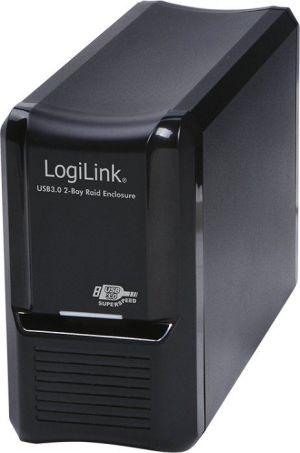 Kieszeń LogiLink Obudowa USB3.0 2xHDD 3,5 ' SATA3, RAID (UA0154) 1