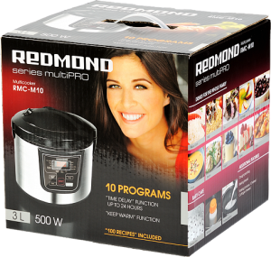 Multicooker Redmond RMC-M10 czarny+metalik 14