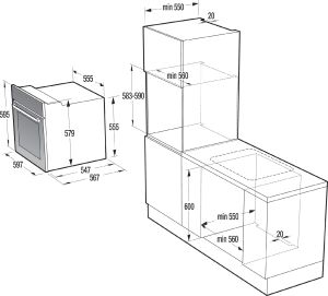 Piekarnik Gorenje Essential (BO636E20X) 2