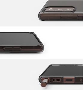 Ringke Ringke Air Ultracienkie Żelowe Etui Pokrowiec Samsung Galaxy Note 20 Czarny (Arsg0030) 11