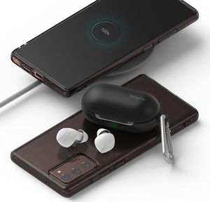 Ringke Ringke Air Ultracienkie Żelowe Etui Pokrowiec Samsung Galaxy Note 20 Czarny (Arsg0030) 12