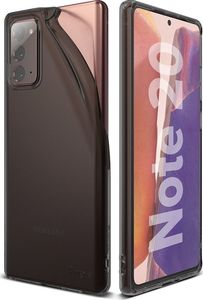 Ringke Ringke Air Ultracienkie Żelowe Etui Pokrowiec Samsung Galaxy Note 20 Czarny (Arsg0030) 3