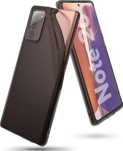 Ringke Ringke Air Ultracienkie Żelowe Etui Pokrowiec Samsung Galaxy Note 20 Czarny (Arsg0030) 4