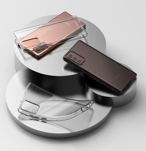 Ringke Ringke Air Ultracienkie Żelowe Etui Pokrowiec Samsung Galaxy Note 20 Czarny (Arsg0030) 6