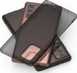 Ringke Ringke Air Ultracienkie Żelowe Etui Pokrowiec Samsung Galaxy Note 20 Czarny (Arsg0030) 8