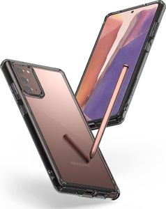 Ringke Ringke Fusion Etui Pokrowiec Z Żelową Ramką Samsung Galaxy Note 20 Czarny (Fssg0081) 6