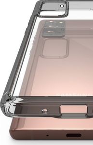 Ringke Ringke Fusion Etui Pokrowiec Z Żelową Ramką Samsung Galaxy Note 20 Czarny (Fssg0081) 7