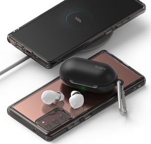 Ringke Ringke Fusion Etui Pokrowiec Z Żelową Ramką Samsung Galaxy Note 20 Czarny (Fssg0081) 10