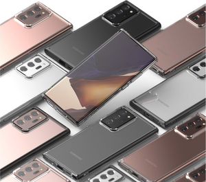 Ringke Ringke Fusion Etui Pokrowiec Z Żelową Ramką Samsung Galaxy Note 20 Ultra Czarny (Fssg0083) 12