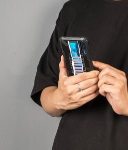 Ringke Ringke Fusion X Design Etui Pancerny Pokrowiec Z Ramką Huawei P30 Lite Czarny (Xdhw0011) 6