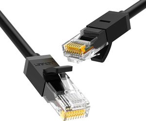 Ugreen Ugreen Kabel Przewód Internetowy Sieciowy Ethernet Patchcord Rj45 Cat 6 Utp 1000Mbps 20M Czarny (20166) 1