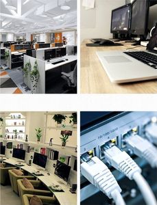 Ugreen Ugreen Kabel Przewód Internetowy Sieciowy Ethernet Patchcord Rj45 Cat 6 Utp 1000Mbps 20M Czarny (20166) 10