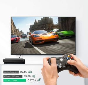 Ugreen Ugreen Kabel Przewód Internetowy Sieciowy Ethernet Patchcord Rj45 Cat 6A Utp 1000Mbps 3 M Czarny (70653) 12