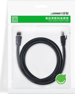Ugreen Ugreen Kabel Przewód Internetowy Sieciowy Ethernet Patchcord Rj45 Cat 8 T568B 10 M Czarny (70616 Nw121) 11