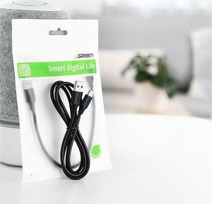 Kabel USB Ugreen USB-A - USB-C 3 m Czarny (54452) 2