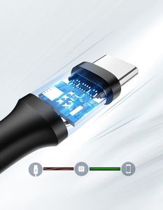Kabel USB Ugreen USB-A - USB-C 3 m Czarny (54452) 7
