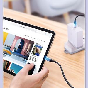 Kabel USB Ugreen USB-C - USB-C 1 m Szary (56611) 2