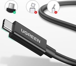 Kabel USB Ugreen USB-C - USB-C 0.5 m Czarny (64847) 2