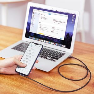 Kabel USB Ugreen USB-A - USB-C 0.5 m Czarny (56615) 13