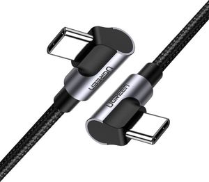 Kabel USB Ugreen USB-C - USB-C 1 m Szary (63800) 1