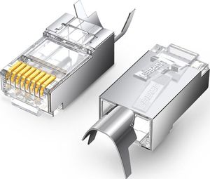 Ugreen Ugreen 10X Modularny Wtyk Wtyczka Rj45 8P8C Cat 6A Cat 7 (70316) 1