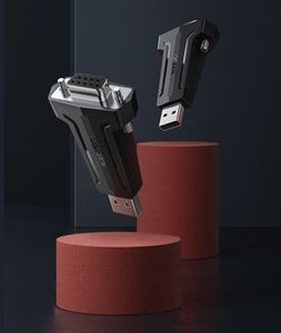 Adapter USB Ugreen DB9 USB - VGA Szary  (56640) 2