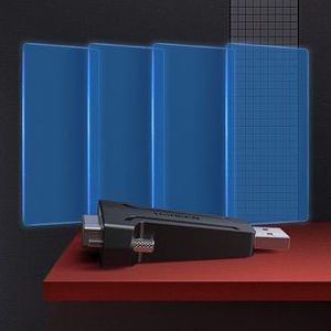 Adapter USB Ugreen DB9 USB - VGA Szary  (56640) 4