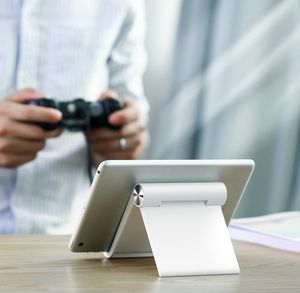 Podstawka Ugreen Ugreen Biurkowy Stojak Podstawka Uchwyt Na Telefon Czarny (50747) 4