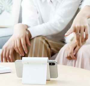 Podstawka Ugreen Ugreen Biurkowy Stojak Podstawka Uchwyt Na Telefon Czarny (50747) 10