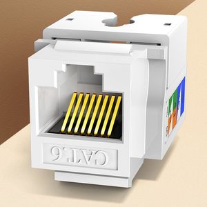 Ugreen Ugreen Gniazdo Samozaciskowe Ethernet Cat 6 8P8C Rj45 1000 Mbps 568A/b Biały (80178 Nw143) 7