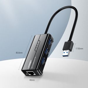 HUB USB Ugreen 1x RJ-45  + 3x USB-A 3.0 (20265) 13