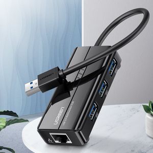 HUB USB Ugreen 1x RJ-45  + 3x USB-A 3.0 (20265) 2