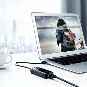 HUB USB Ugreen 1x RJ-45  + 3x USB-A 3.0 (20265) 4