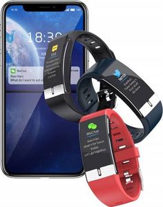 Smartband Bakeeley E66+ Czerwony 13