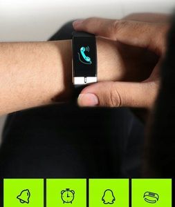Smartband Bakeeley E66+ Granatowy 10