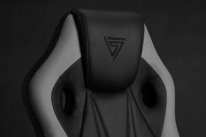 Fotel SENSE7 Prism czarno-szary 9