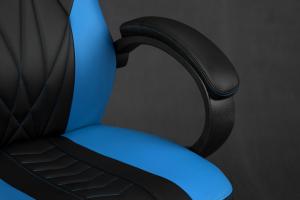 Fotel SENSE7 Prism czarno-niebieski 8