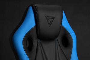 Fotel SENSE7 Prism czarno-niebieski 9