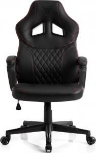 Fotel SENSE7 Druid czarno-czerwony 2