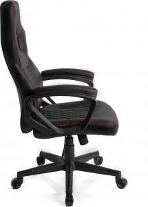 Fotel SENSE7 Druid czarno-czerwony 3