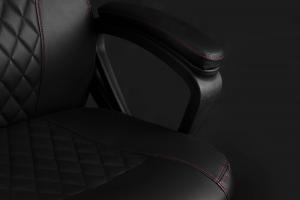 Fotel SENSE7 Druid czarno-czerwony 6