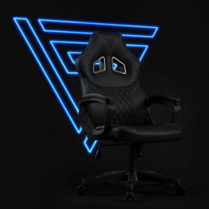 Fotel SENSE7 Druid czarno-niebieski 4