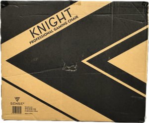 Fotel SENSE7 Knight czarno-czerwony 8