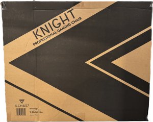 Fotel SENSE7 Knight czarno-szary 30