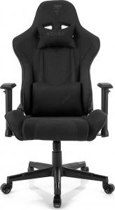 Fotel SENSE7 materiałowy Vizard czarny 2