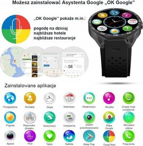 Smartwatch Active Band SMARTWATCH KW88 PRO Aparat Android iOS Zegarek SIM uniwersalny 8