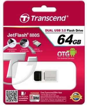 Pendrive Transcend Jetflash 880 64GB (TS64GJF880S) 3